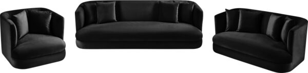 Alder 93.5" Velvet Upholstered Sofa