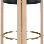 Harrison Vegan Leather Upholstered Counter Stool