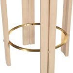 Harrison Vegan Leather Upholstered Counter Stool