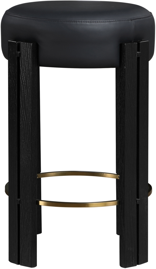 Harrison Vegan Leather Upholstered Counter Stool