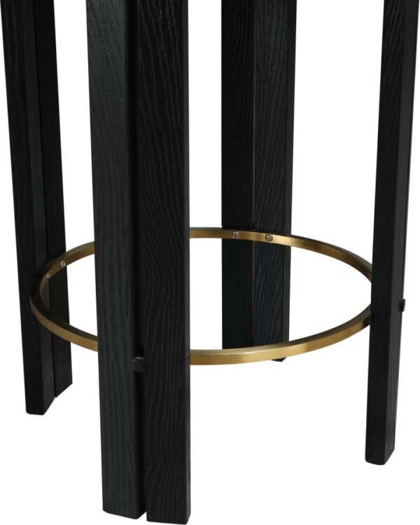 Harrison Vegan Leather Upholstered Counter Stool