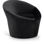 Tristan Velvet Upholstered Accent Chair