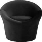 Tristan Velvet Upholstered Accent Chair