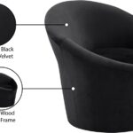 Tristan Velvet Upholstered Accent Chair
