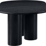 Dolan 95.25" - 143.25" Solid Wood And Oak Veneer Extendable Dining Table