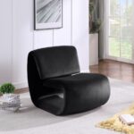 Nouveau Velvet Upholstered Accent Chair
