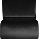 Nouveau Velvet Upholstered Accent Chair