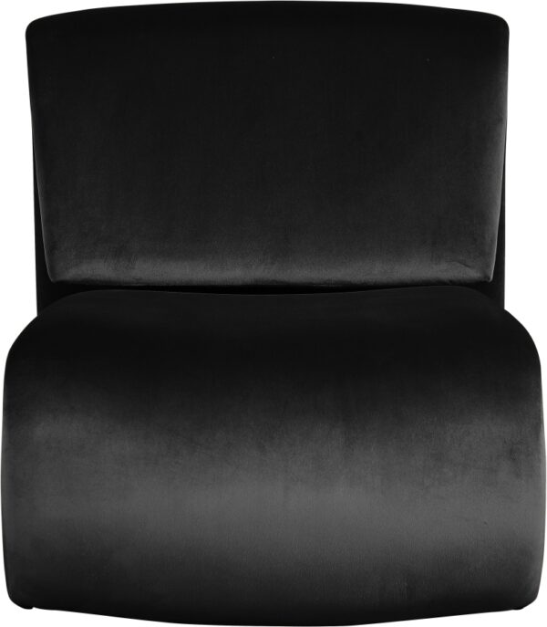 Nouveau Velvet Upholstered Accent Chair