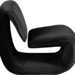 Nouveau Velvet Upholstered Accent Chair