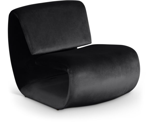 Nouveau Velvet Upholstered Accent Chair