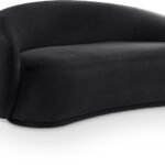 Emery 77" Velvet Upholstered Loveseat