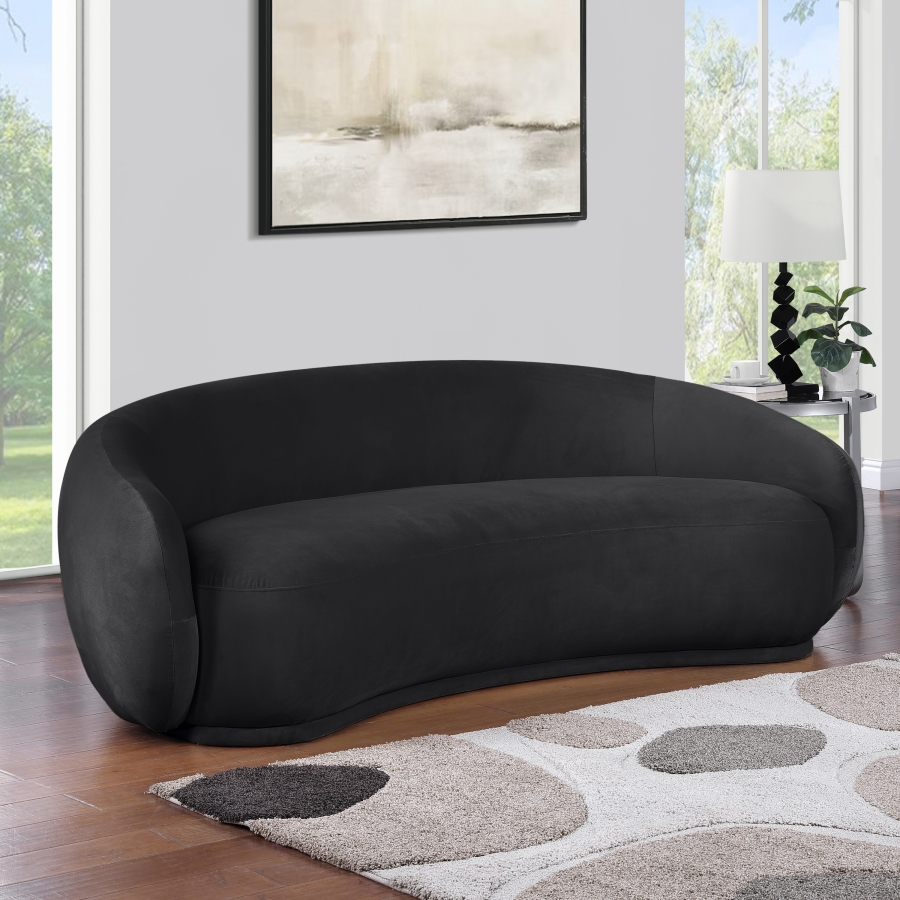 Emery 95" Velvet Upholstered Sofa