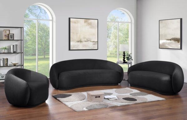 Emery 95" Velvet Upholstered Sofa