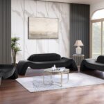 Austin Velvet Upholstered Accent Chair
