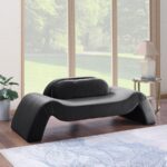 Austin 87.5" Velvet Upholstered Upholstered Loveseat