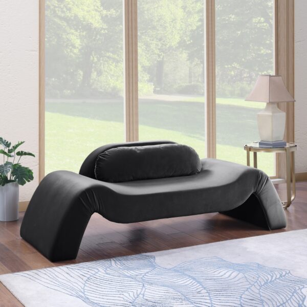 Austin 87.5" Velvet Upholstered Upholstered Loveseat