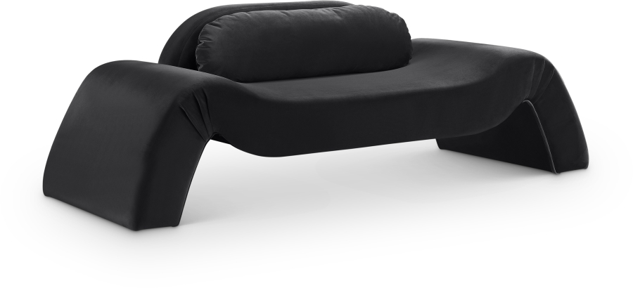Austin 87.5" Velvet Upholstered Upholstered Loveseat
