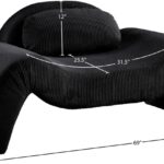 Austin Corduroy Upholstered Accent Chair