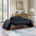 Austin 87.5" Corduroy Upholstered Loveseat