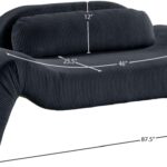 Austin 87.5" Corduroy Upholstered Loveseat