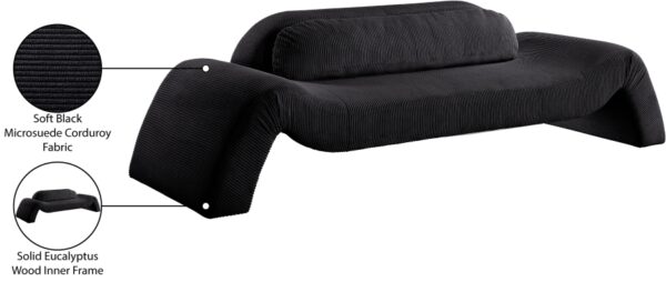 Austin 107" Corduroy Upholstered Sofa