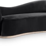 Gustavo 92.5" Velvet Upholstered Upholstered Sofa