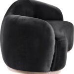 Gustavo 92.5" Velvet Upholstered Upholstered Sofa