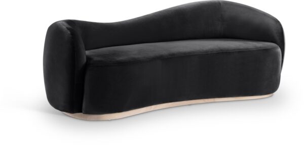 Gustavo 92.5" Velvet Upholstered Upholstered Sofa