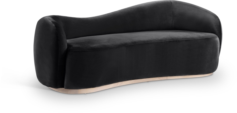 Gustavo 92.5" Velvet Upholstered Upholstered Sofa