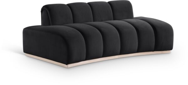 Jace 78.5" Velvet Upholstered Upholstered Loveseat