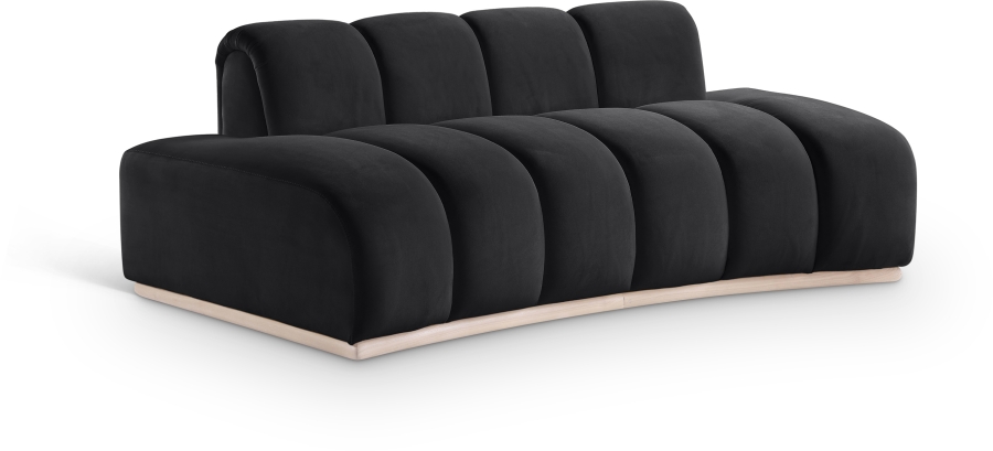 Jace 78.5" Velvet Upholstered Upholstered Loveseat