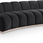Jace 106" Velvet Upholstered Upholstered Sofa