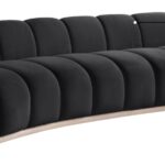 Jace 106" Velvet Upholstered Upholstered Sofa