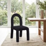 Amari Chenille Fabric Upholstered Dining Chair