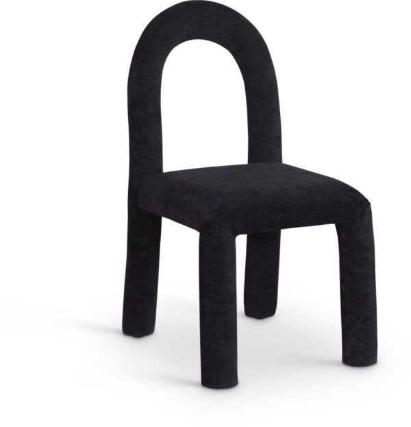 Amari Chenille Fabric Upholstered Dining Chair