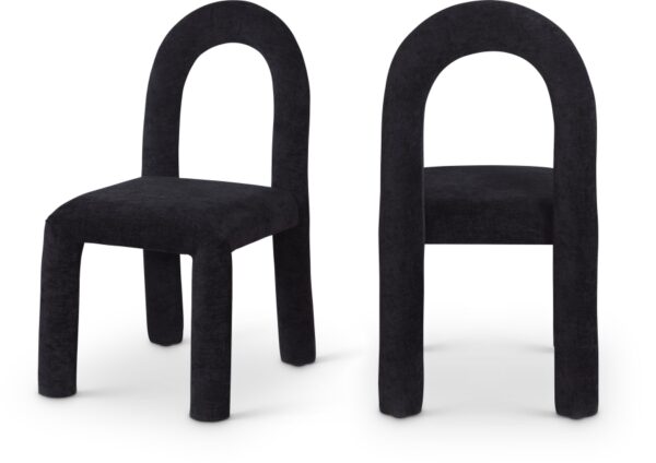 Amari Chenille Fabric Upholstered Dining Chair