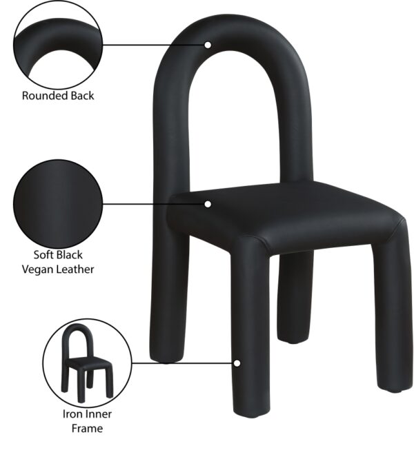 Amari Vegan Leather Upholstered Dining Chair