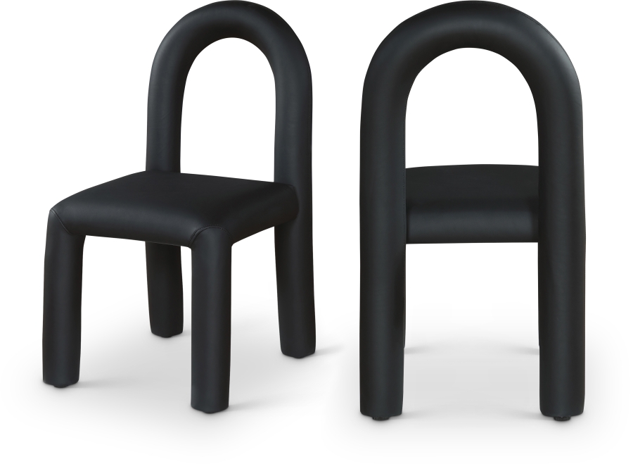 Amari Vegan Leather Upholstered Dining Chair