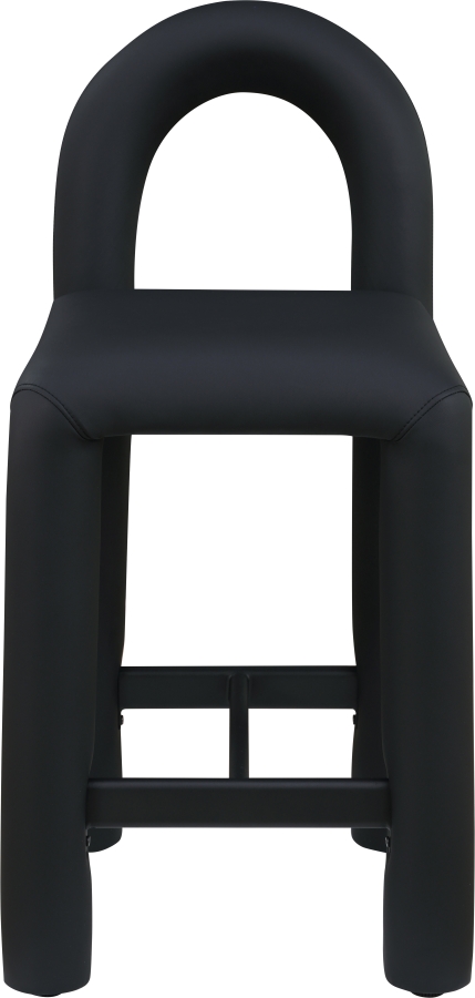 Amari Vegan Leather Upholstered Counter Stool