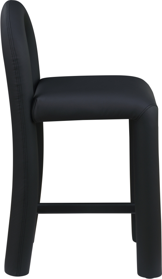 Amari Vegan Leather Upholstered Counter Stool