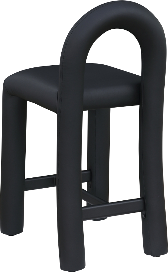 Amari Vegan Leather Upholstered Counter Stool