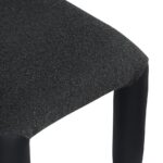 Amari Vegan Leather and Boucle Fabric Upholstered Dining Chair