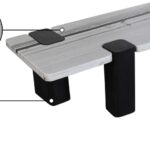 Ravenna Genuine Marble Top And Oak Wood Base Coffee Table