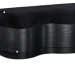 Savoy Velour Fur Fabric Upholstered Bench