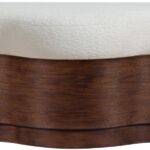 Savoy Velour Fur Fabric Upholstered Bench