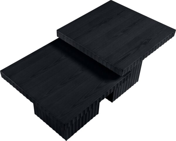 Spencer Solid Wood And Oak Veneer 2 Piece Coffee Table