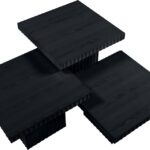 Spencer Solid Wood And Oak Veneer 3 Piece Coffee Table