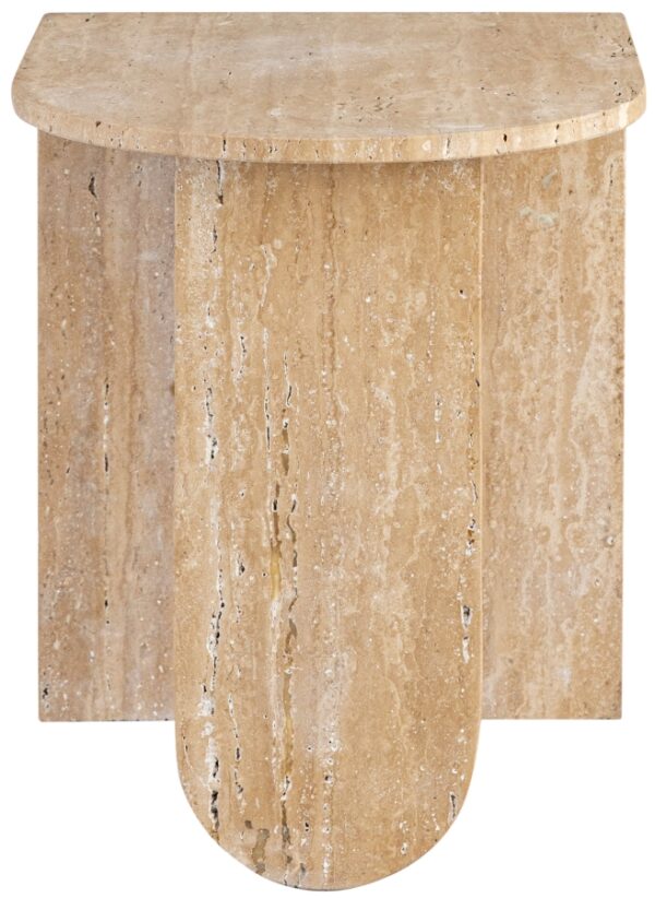 Padua Travertine End Table