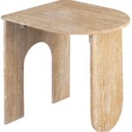 Padua Travertine End Table