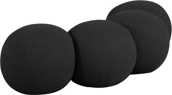 Apollo Boucle Fabric Upholstered Bench